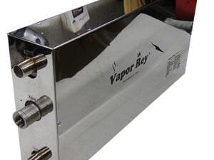 Generador de vapor 3 kw con control remoto marca Vapor Rey a 110 voltios para 2.5 metros cúbicos para uso en casa