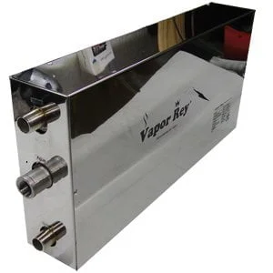 Generador de vapor 3 kw con control remoto marca Vapor Rey a 110 voltios para 2.5 metros cúbicos para uso en casa