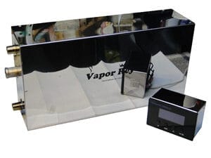 Generador de vapor electrico 11 kwtt marca Vapor Rey con panel de control a 220v para maximo 16 mts cubicos