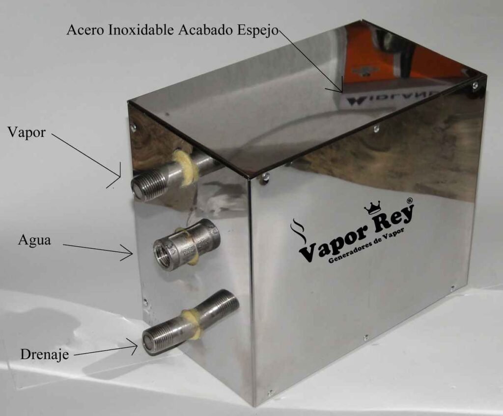 generador de vapor de 4.5 kw para sala de vapor de 3.5 metros cubicos