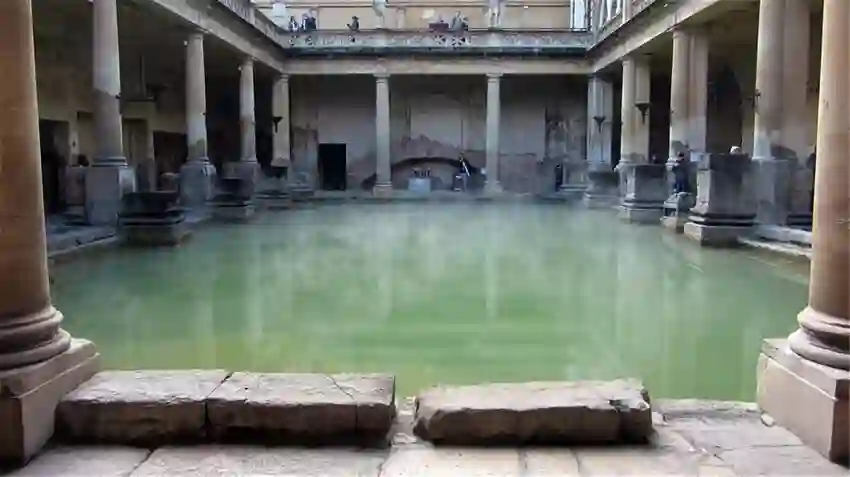 baño antiguo romano