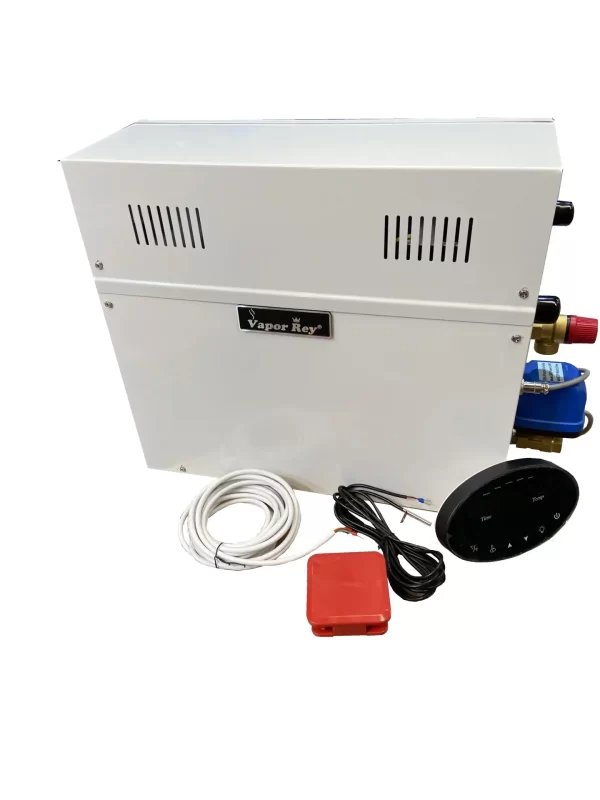 Generador de Vapor de importacion 9 kw a 220v drenado automático para maximo 10 mts cubicos